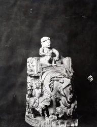 Elephant Chess Piece, Long Considered to be a Piece from 